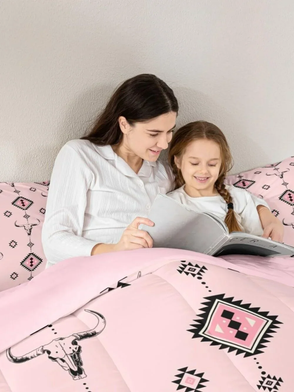 Tribal Comforter Full,Western Farmhouse Native Ethnic Bedding for Teens Youth Ki